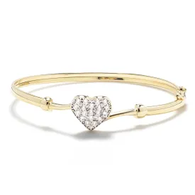 Happy Heart Baby Bangle