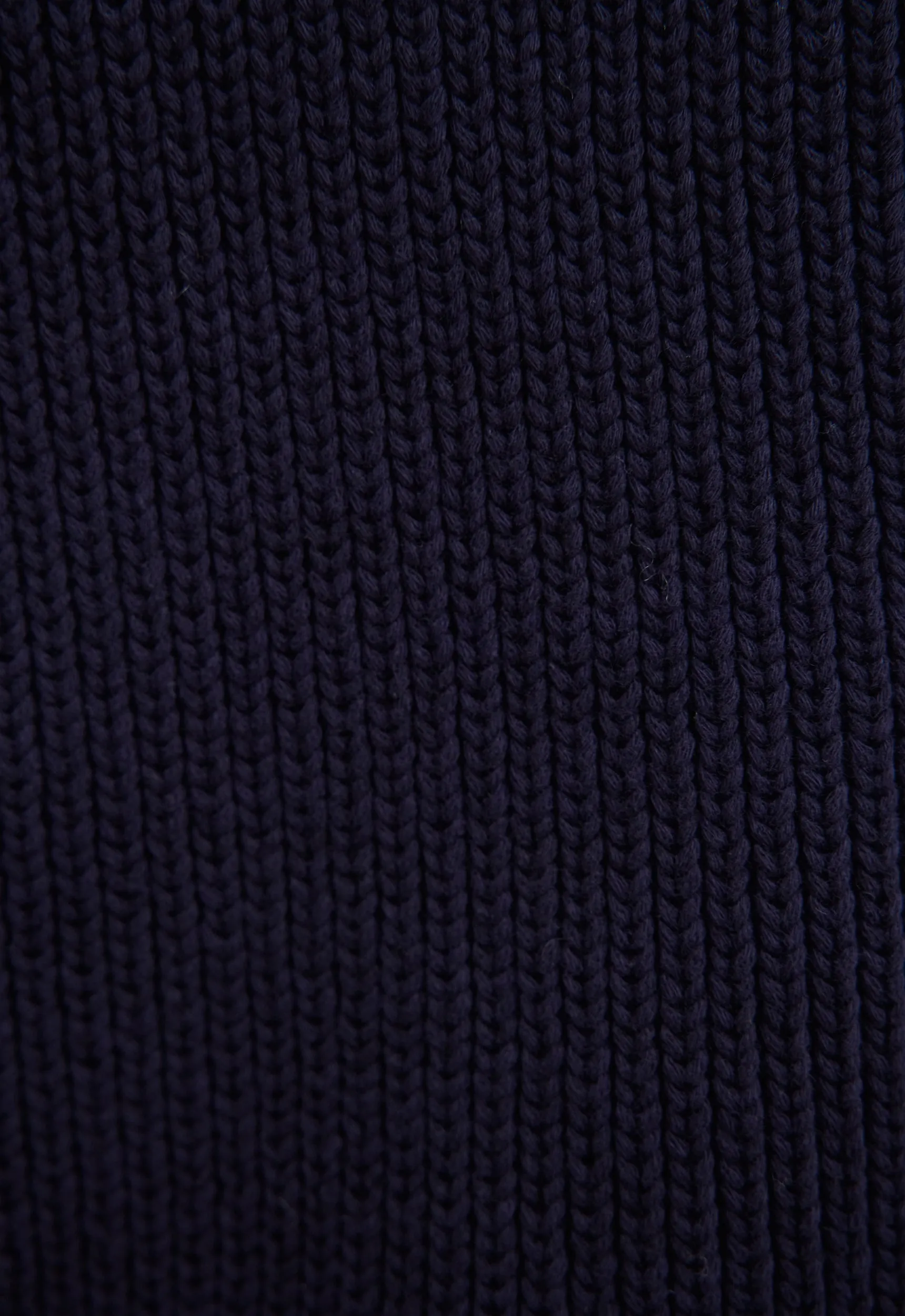 Hozier Cotton Wool Sweater - Navy