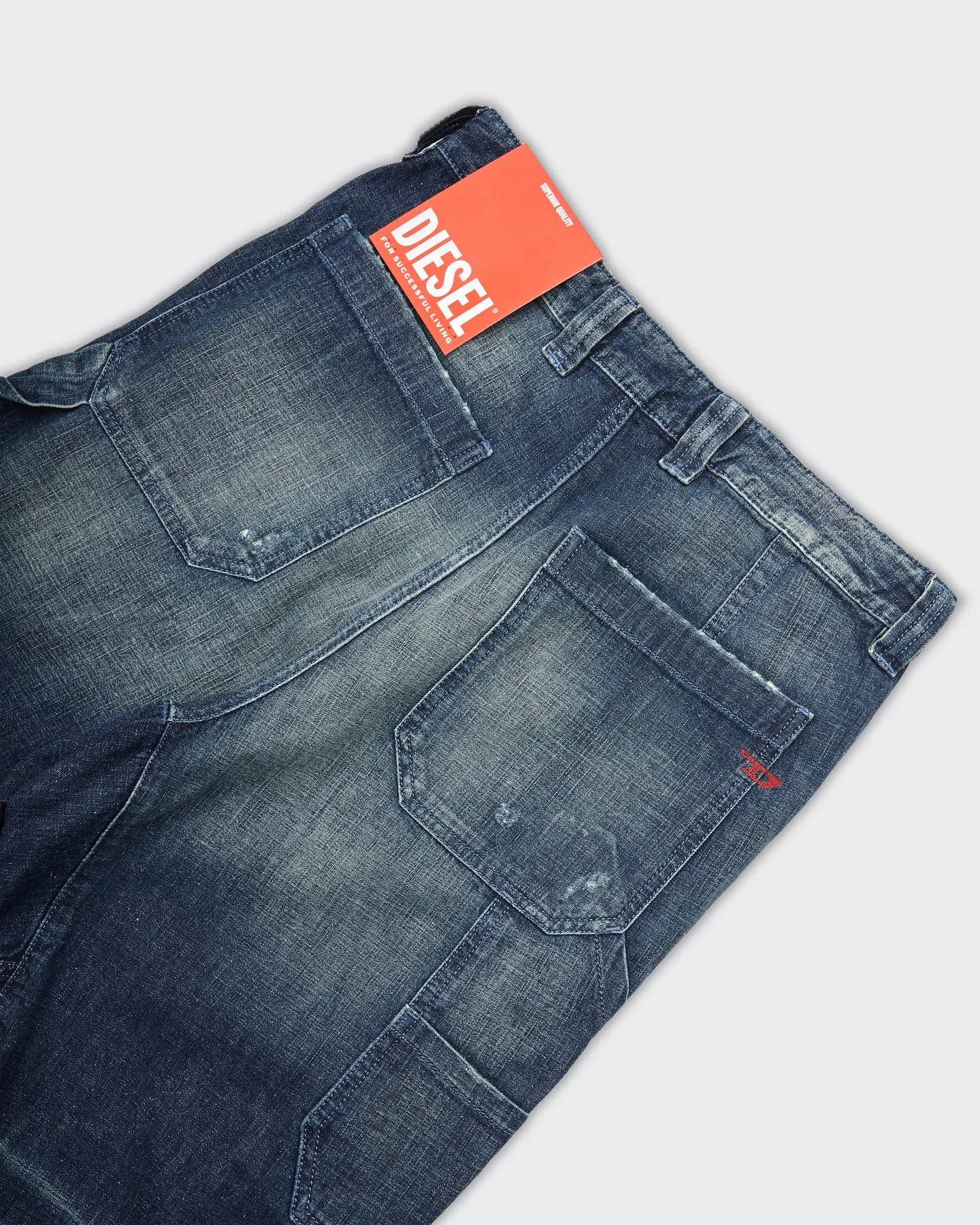 Jeans Livery Wide Denim Blu