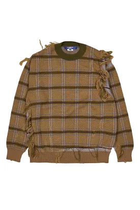 Junya Watanabe Worsted Wool Sweater 'Camel'