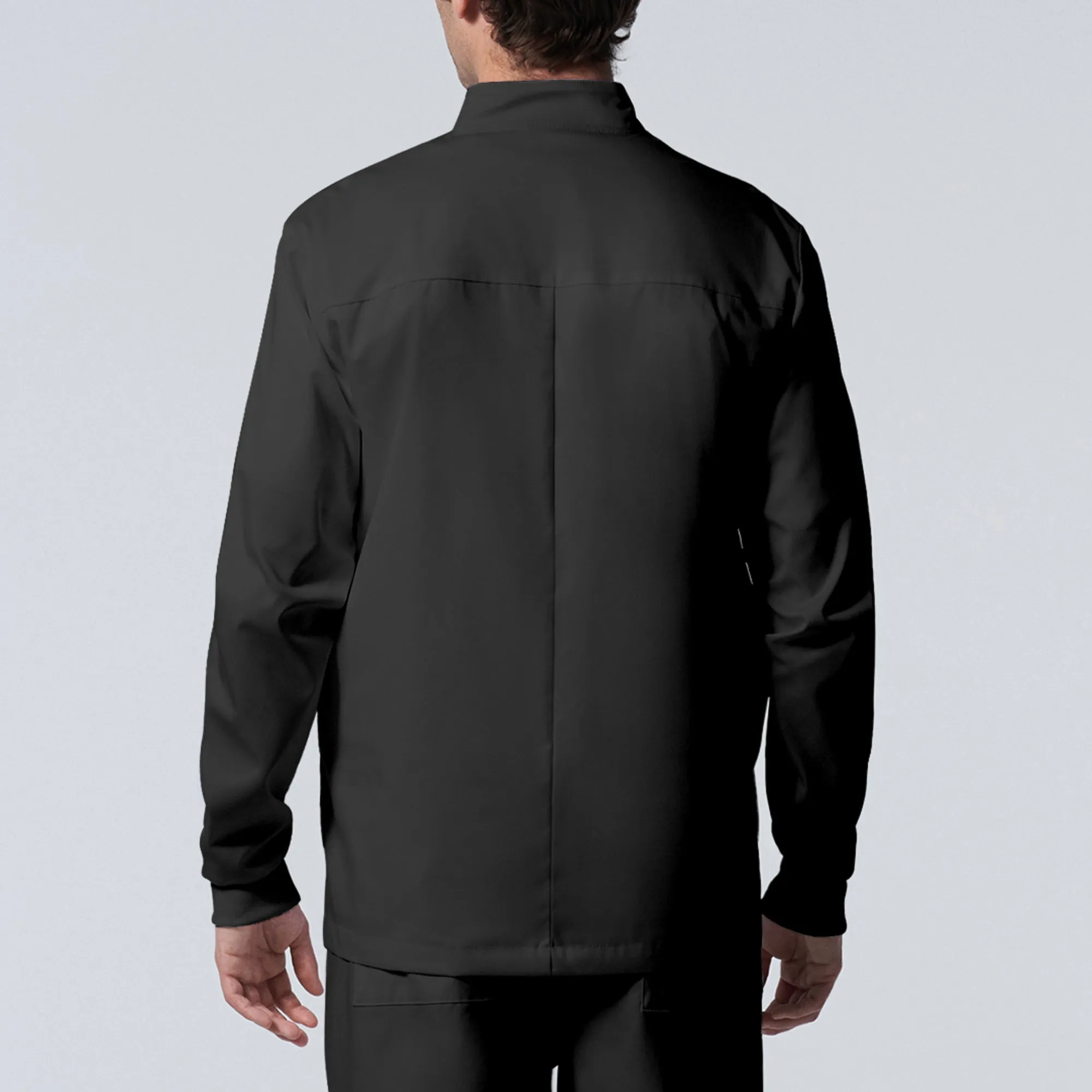 Landau Proflex Men's 4-Pocket Scrub Jacket