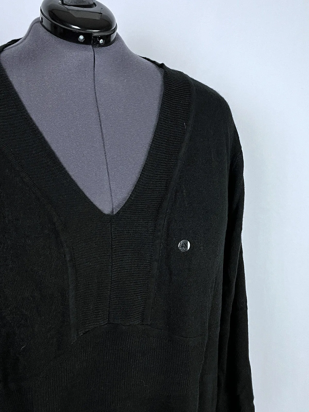 Liz & Me Size 4X (30/32) Black Sweater NWT