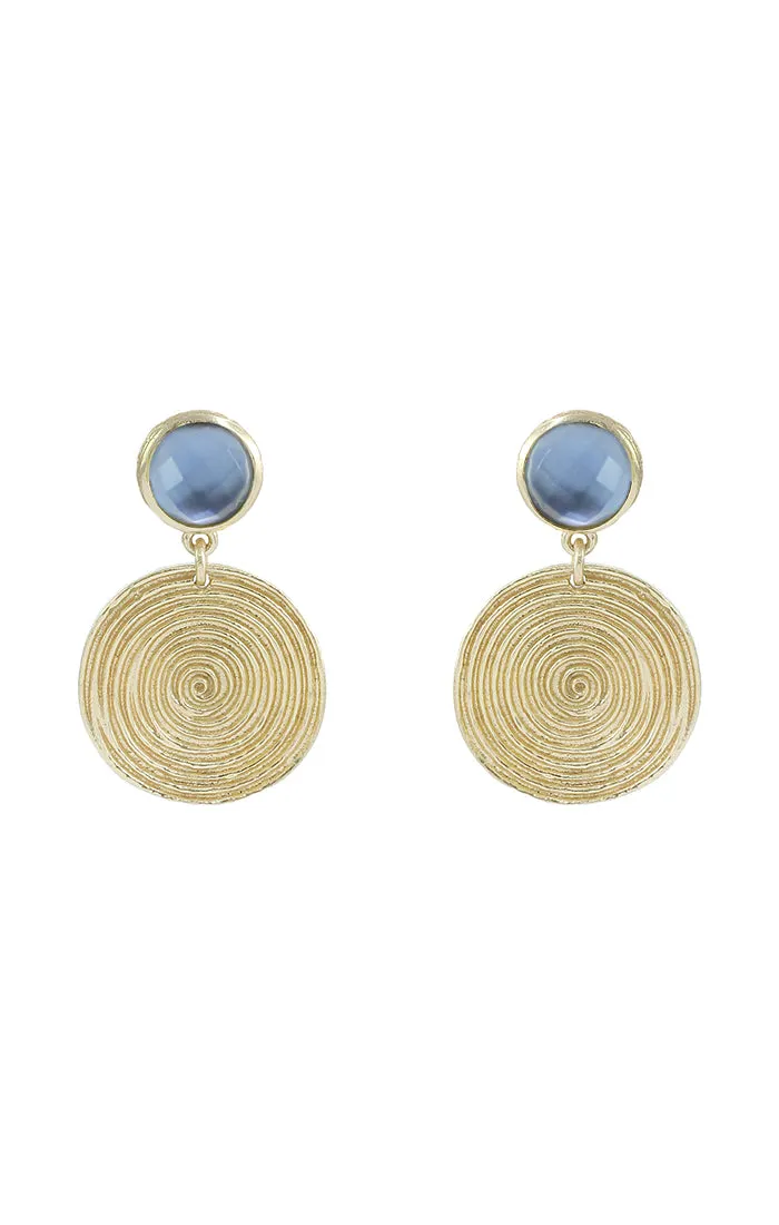 Lola Round Earrings