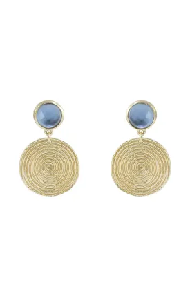 Lola Round Earrings