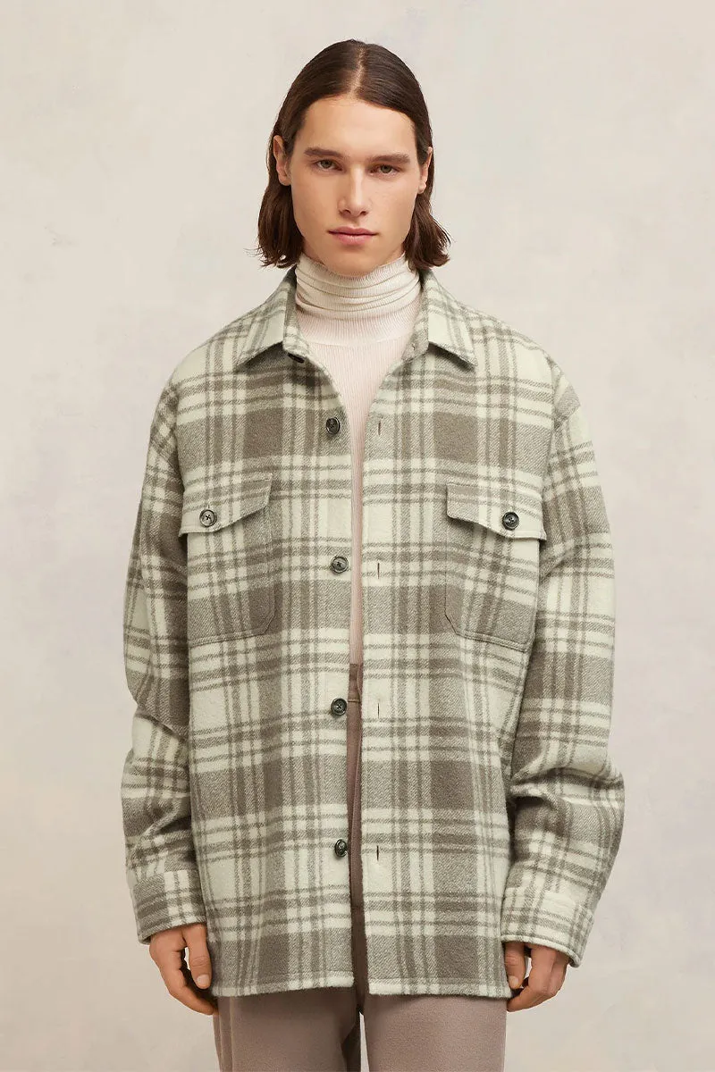 Oversize Overshirt With Chest Pockets