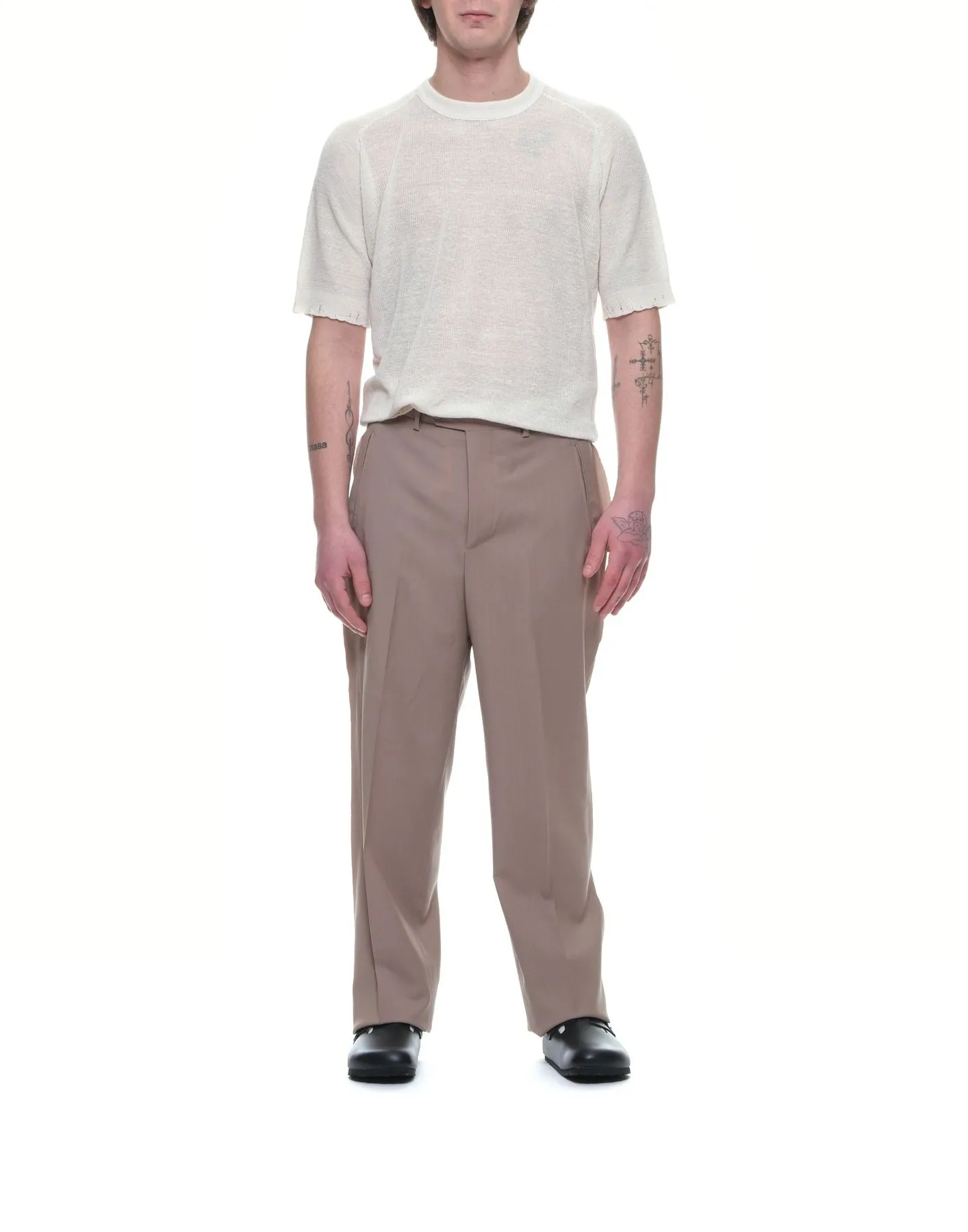 Pants man TROY LIGHT SAND PAURA