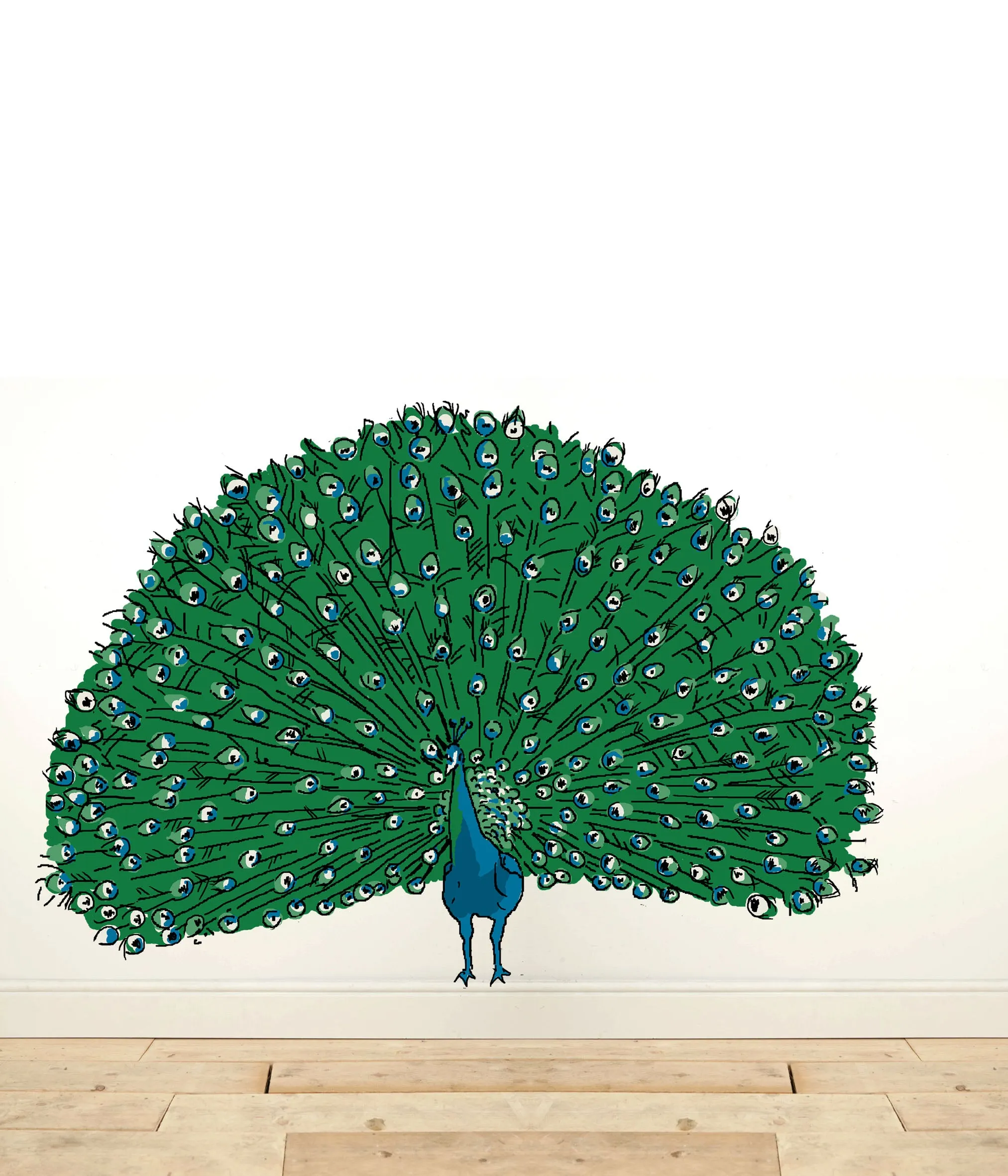 Peacock Wall Sticker