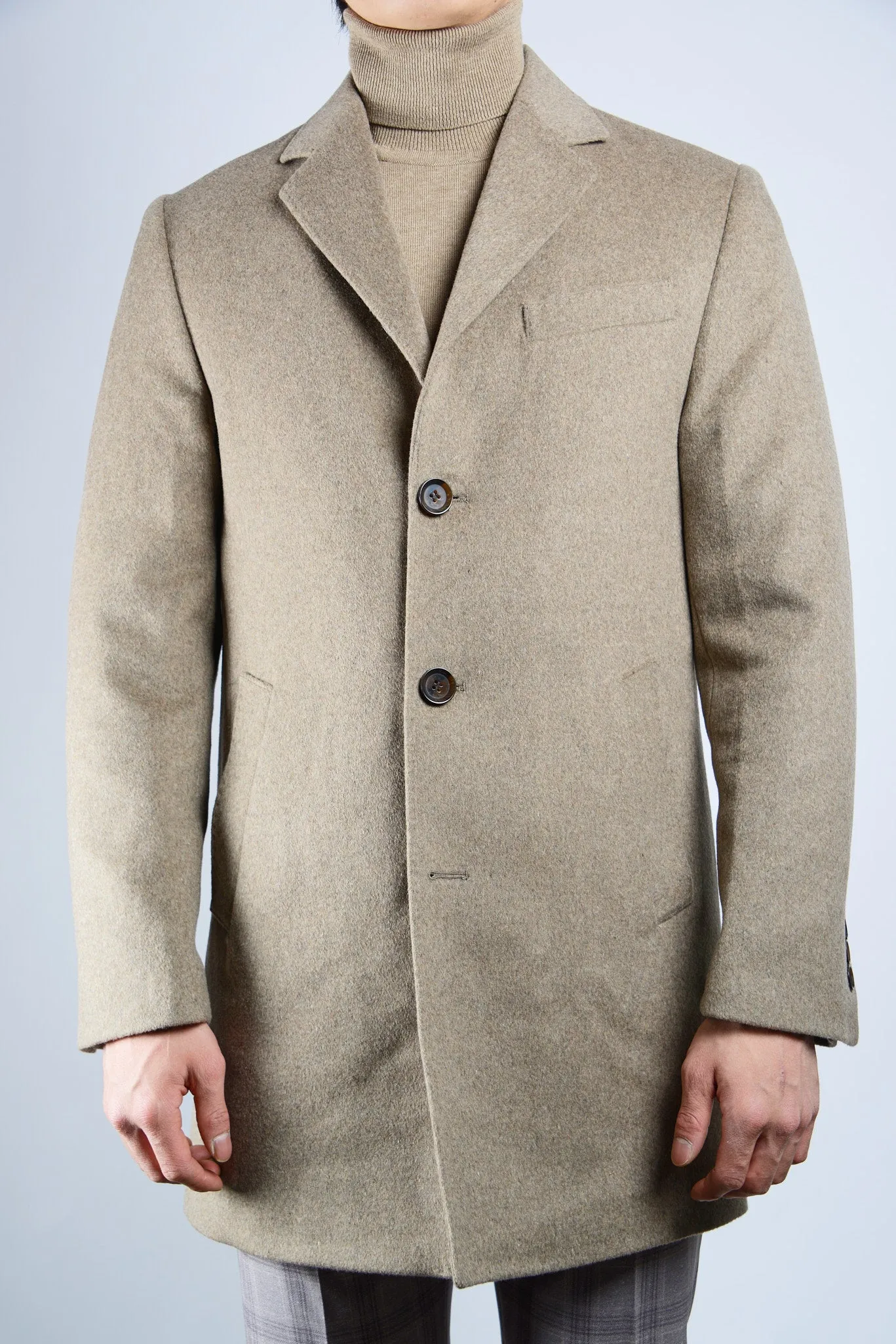 Preston Brush Heathered Coat