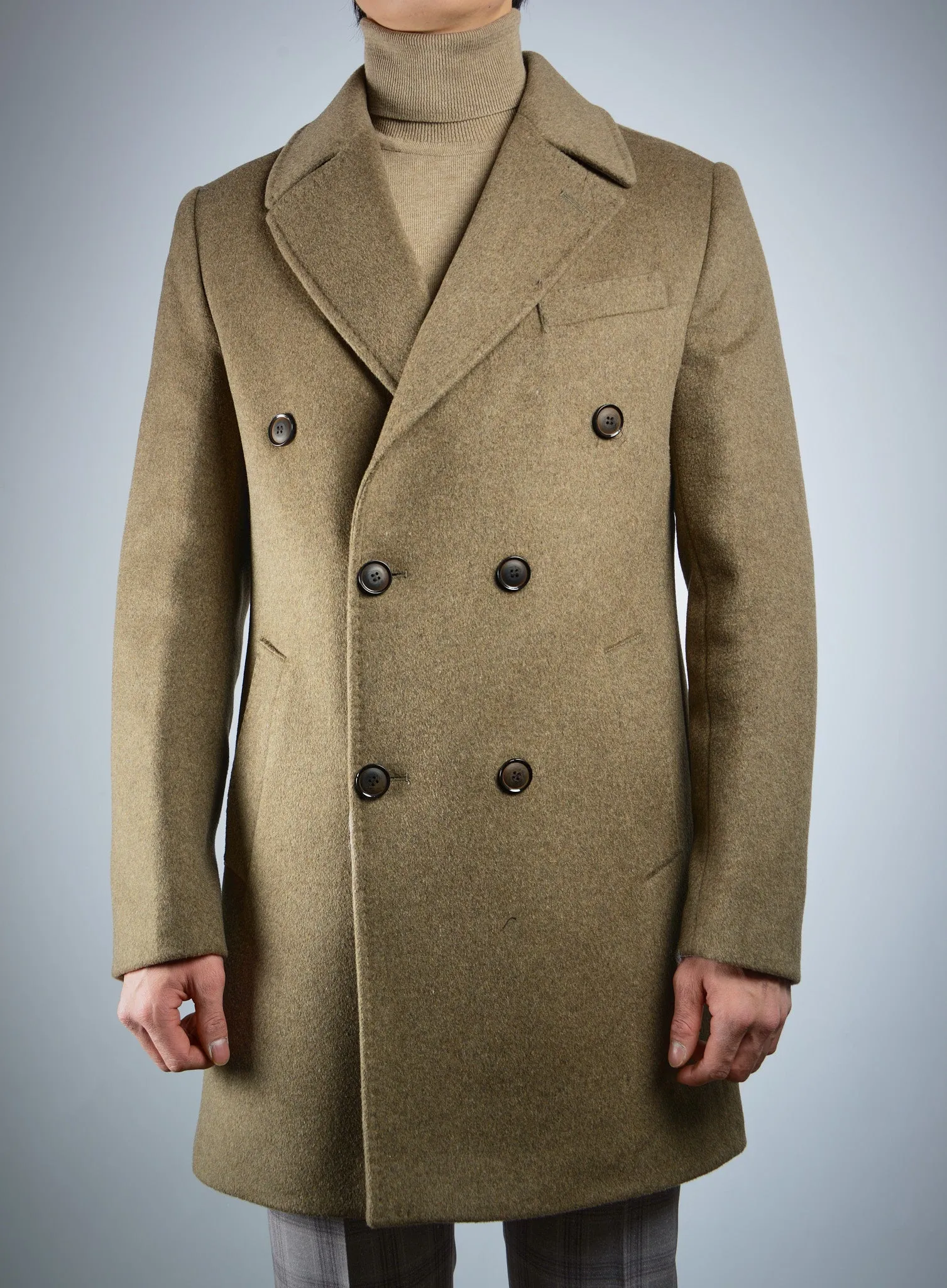 Preston Brush Heathered DB Coat