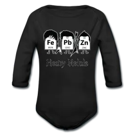 "Heavy Metals"-Baby Long Sleeve Onesie