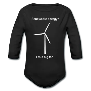 "I'm a Big Fan" - Baby Long Sleeve One Piece