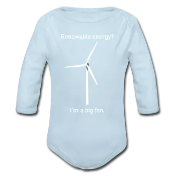 "I'm a Big Fan" - Baby Long Sleeve One Piece