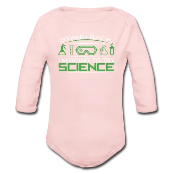 "Stand Back" - Baby Long Sleeve One Piece