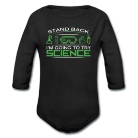 "Stand Back" - Baby Long Sleeve One Piece