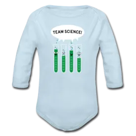 "Team Science" - Baby Long Sleeve One Piece