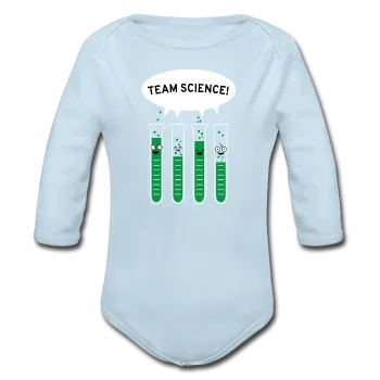 "Team Science" - Baby Long Sleeve One Piece