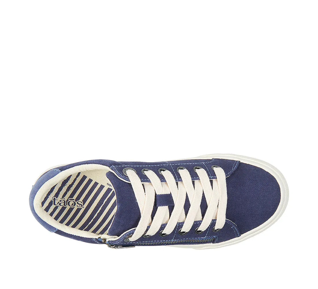 TAOS Z SOUL CANVAS SNEAKER NAVY/INDIGO