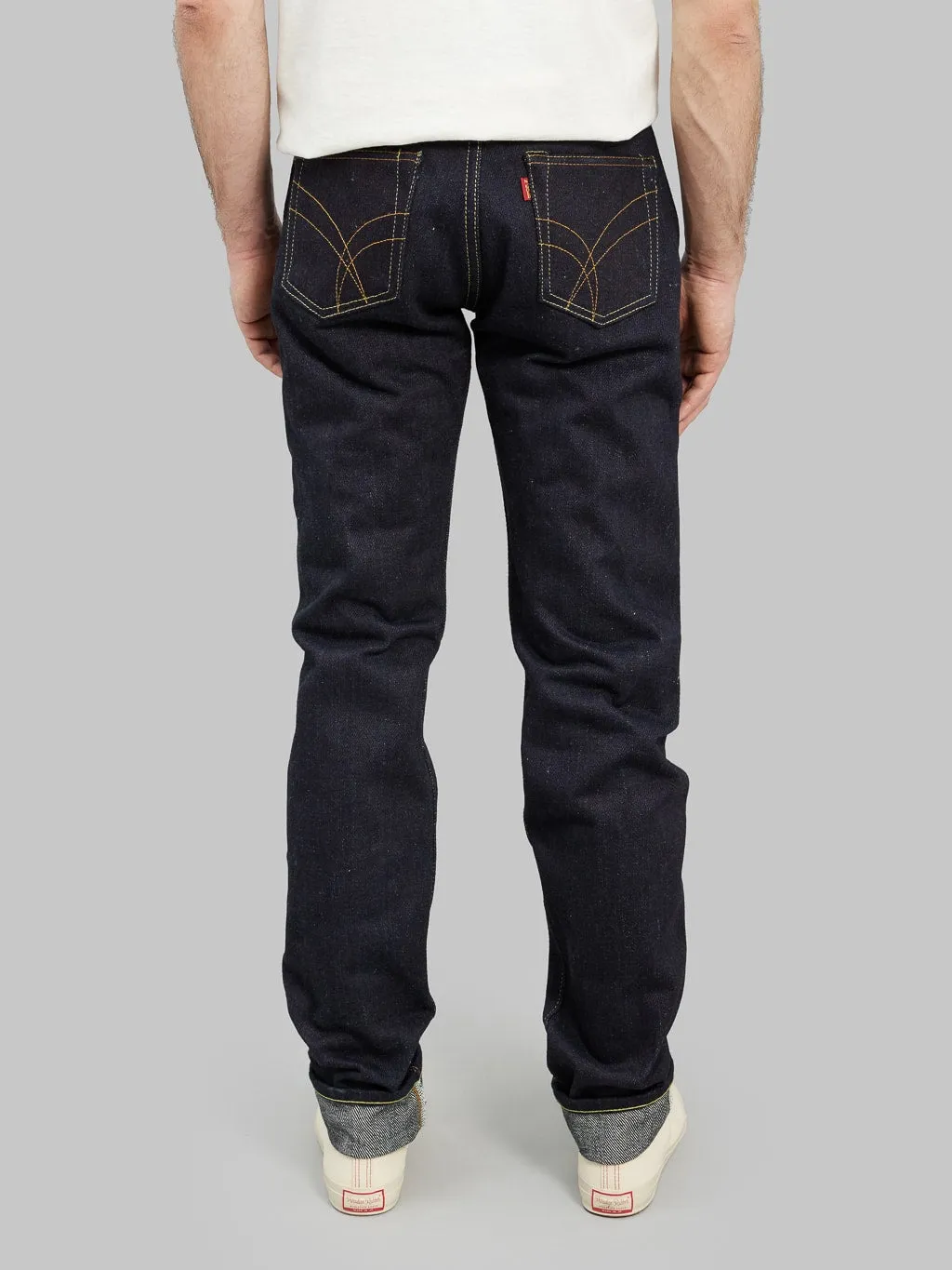 The Strike Gold 9904 24.8oz Extra Hard Straight Tapered Jeans