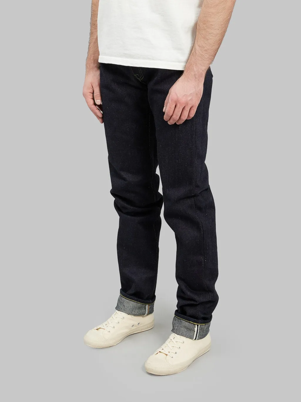 The Strike Gold 9904 24.8oz Extra Hard Straight Tapered Jeans