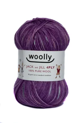 WOOLLY JACK & JILL 4PLY