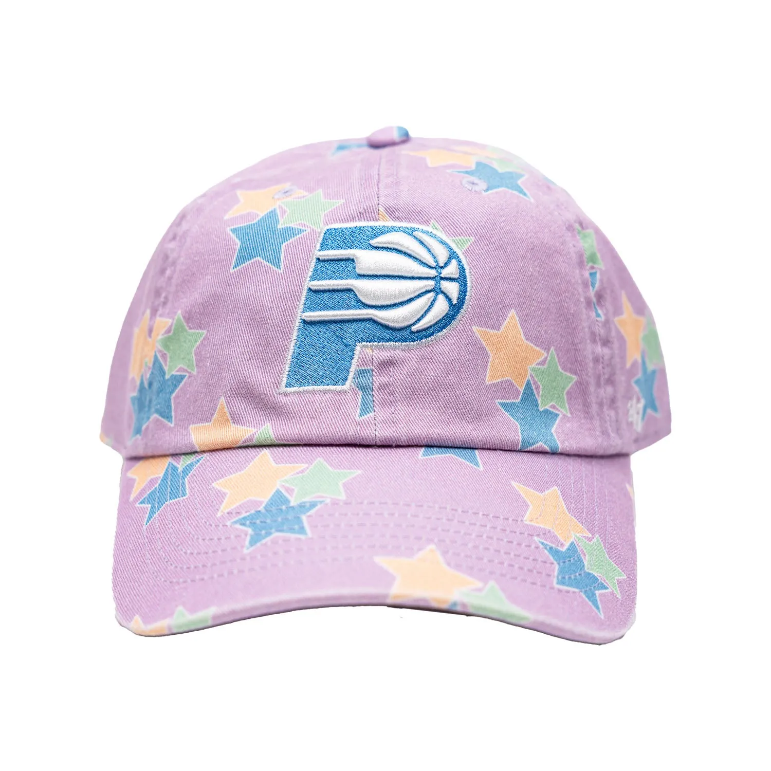 Youth Girls Indiana Pacers Star Bright Clean Up Hat in Purple by 47